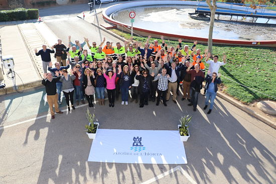 Equipo humano de Aigües de l'Horta